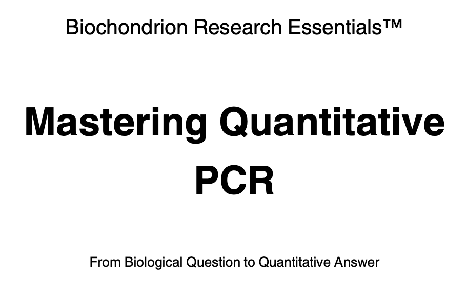 Quantitative PCR scientific illustration